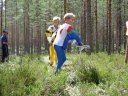 Junnuja viimeisellä rastilla